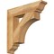 Ekena Millwork Westlake Traditional Rough Sawn Bracket, Western Red Cedar, 4"W x 20"D x 20"H BKT04X20X20WTL01RWR - alternate 1